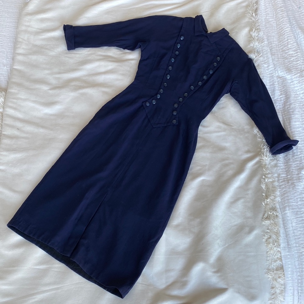 Suzy Perette 100% virgin wool dress - Christian Dior copy
